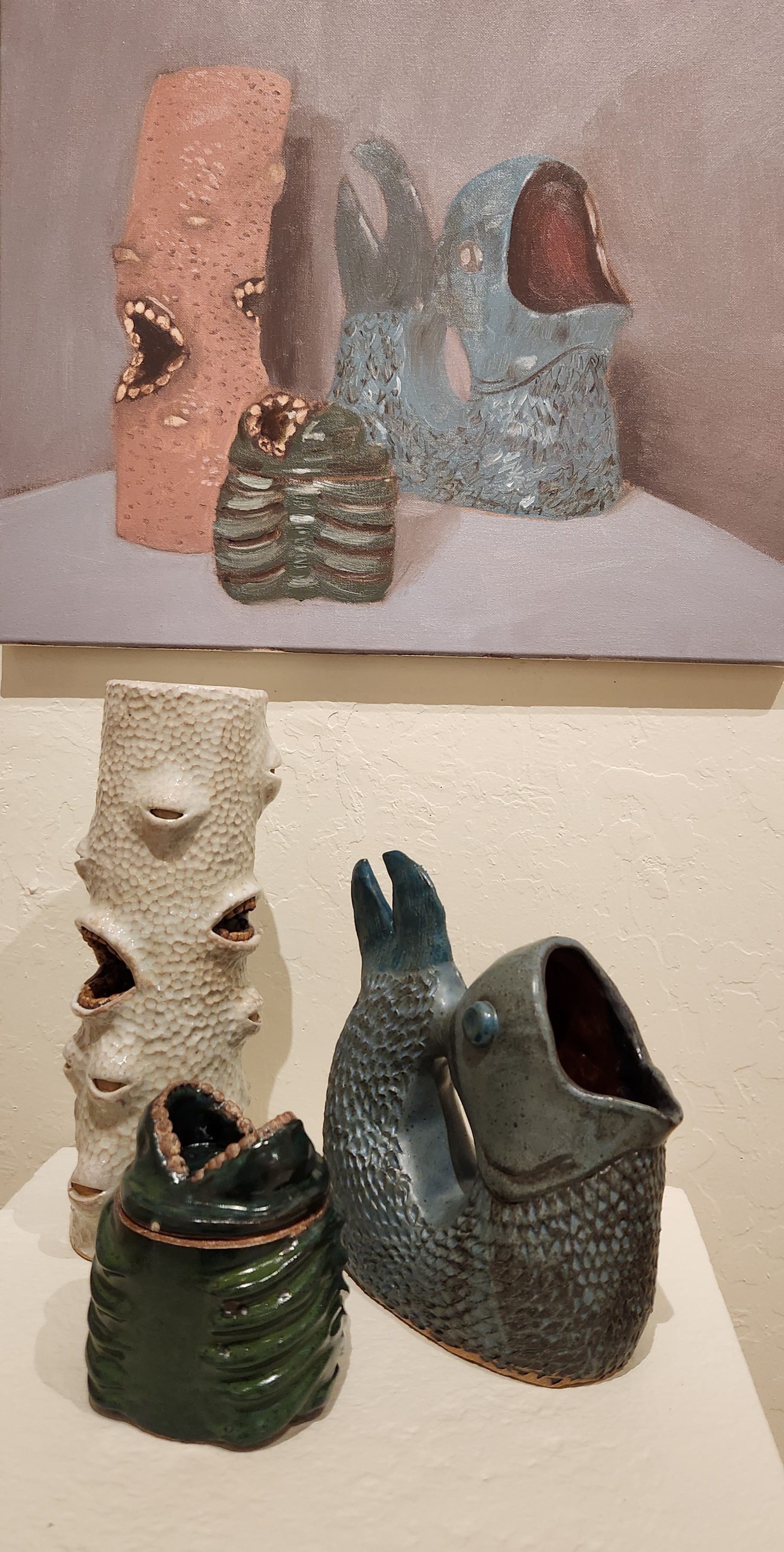 Lloyd Marasigan - the mouth, the jar, and the fish - ARTS-120 SP25 and Ceramics FA24