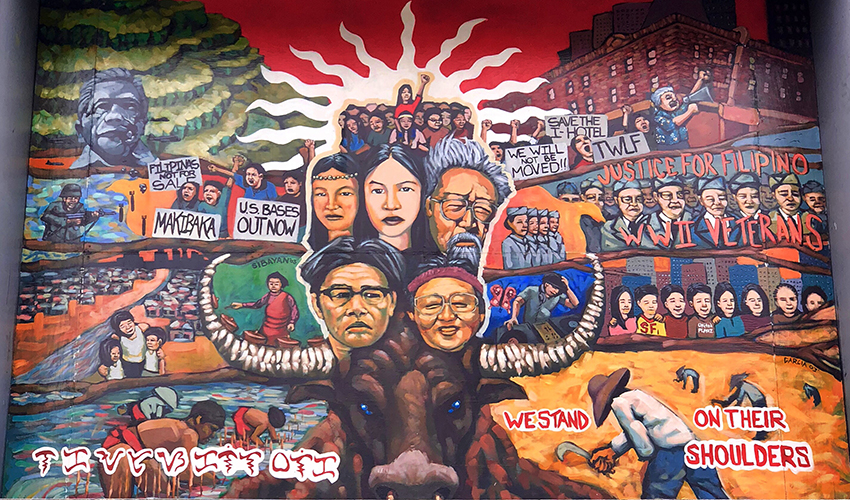 SFSU Filipino Community mural